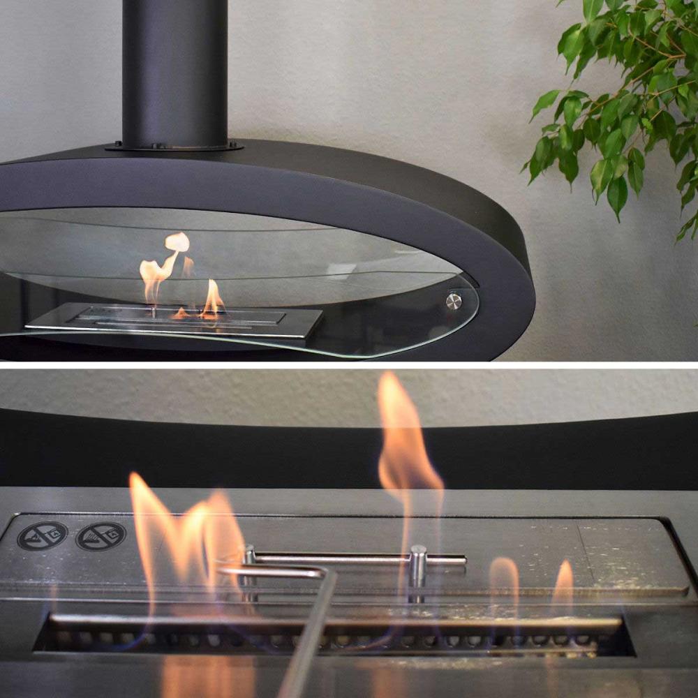 Glowfire ethanol fireplace Karlstad